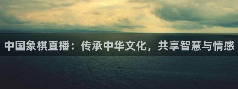 零点直播吧看球吧：中国象棋直播：传承中华文化，共享智慧与情感