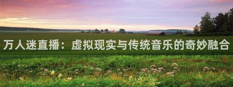 看球吧nba直播：万人迷直播：虚拟现实与传统音乐的奇妙融合